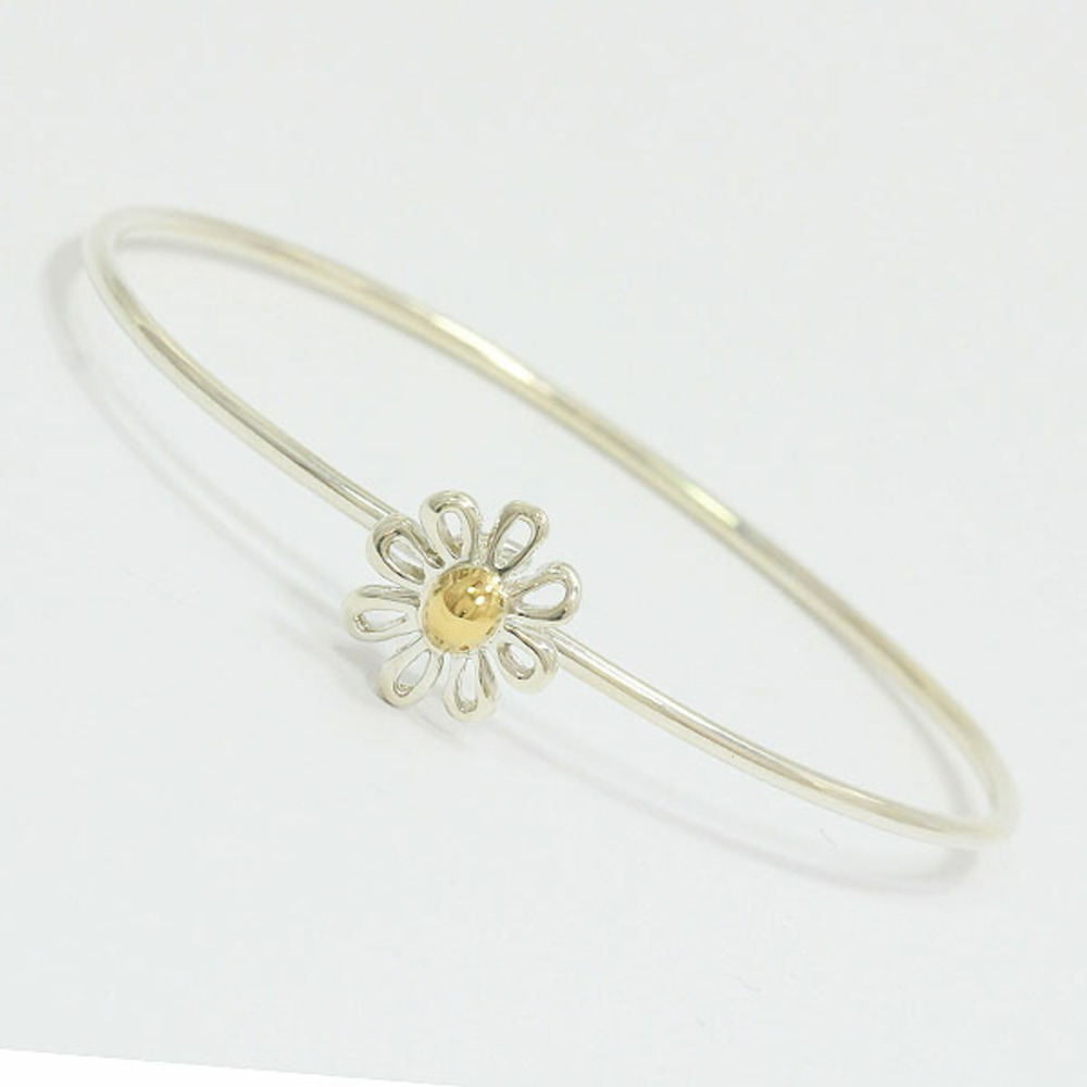 Tiffany Daisy Bangle Bracelet Silver